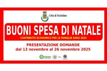 Buoni spesa di Natale 2025